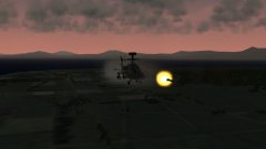 AH-64D Longbow Cooking Off A Hellfire