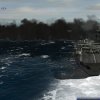 Atlantic Fleet - Illustrious launching Swordfish, crosswind