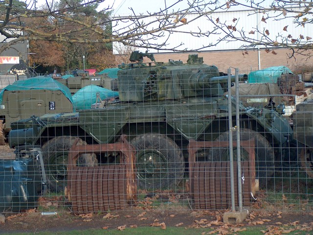 Saladin armoured car