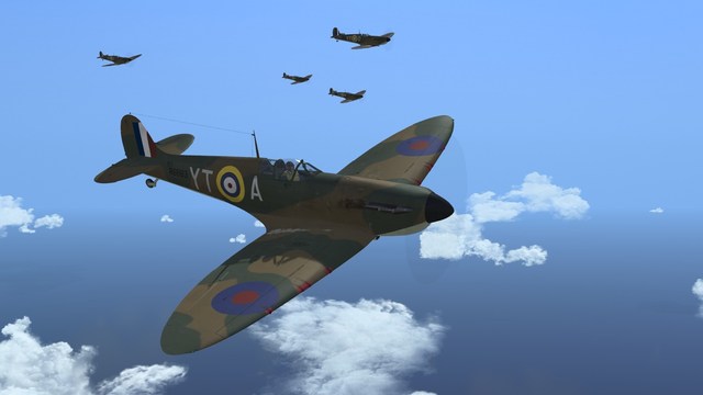 Wings over the Reich - 65 Squadron Spitfires