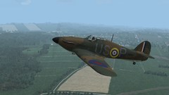 Wings over the Reich - 56 Squadron Hurricane near Shoreham