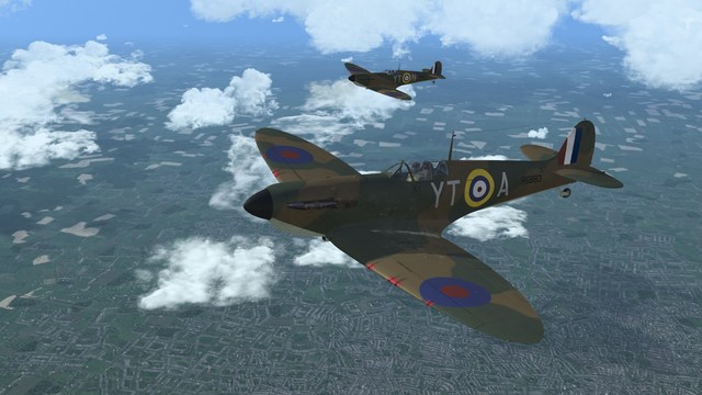 Wings over the Reich - 65 Squadron campaign - over London, September 1940