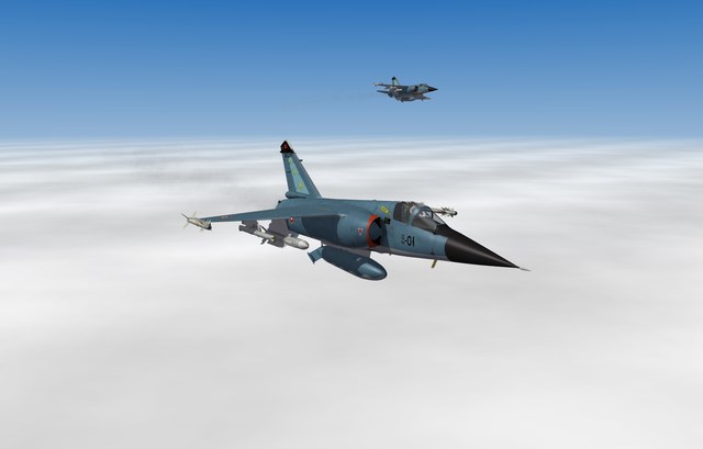 Mirage F1 interception, 1980