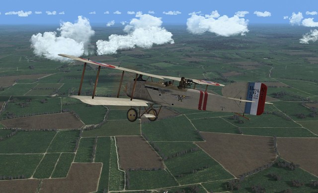 BR7 reconj mission, april 1918