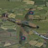 Battle of Britain II - 605 Sqn Hurricane -v- Bf109E