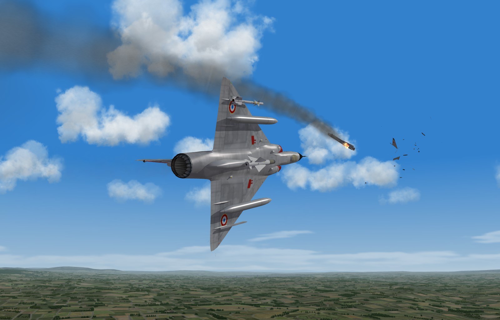 Mirage IIIE vs Sukhoi 7