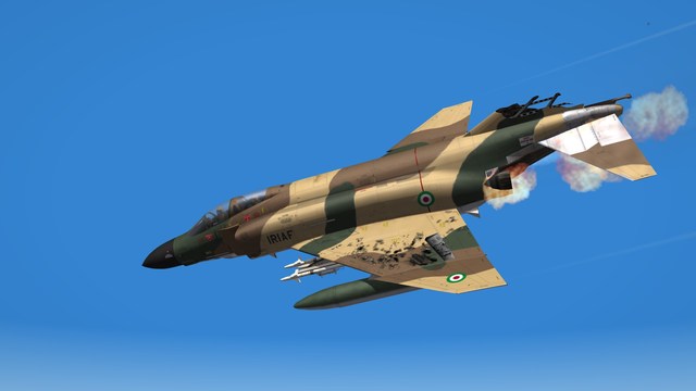 Iran F4D at the begining of the Iran-Iraq war