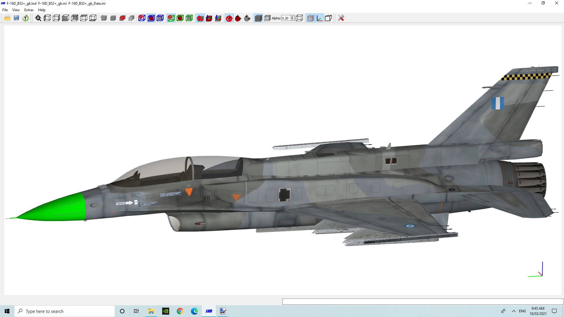 F 16 Have Glass Gold Canopy Tinting Wip Thirdwire Strike Fighters 2 Series Mods Skinning Discussion Combatace