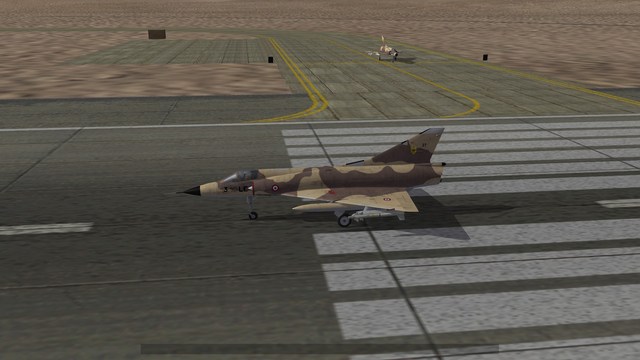 Mirage IIICCAP  over Djibouti