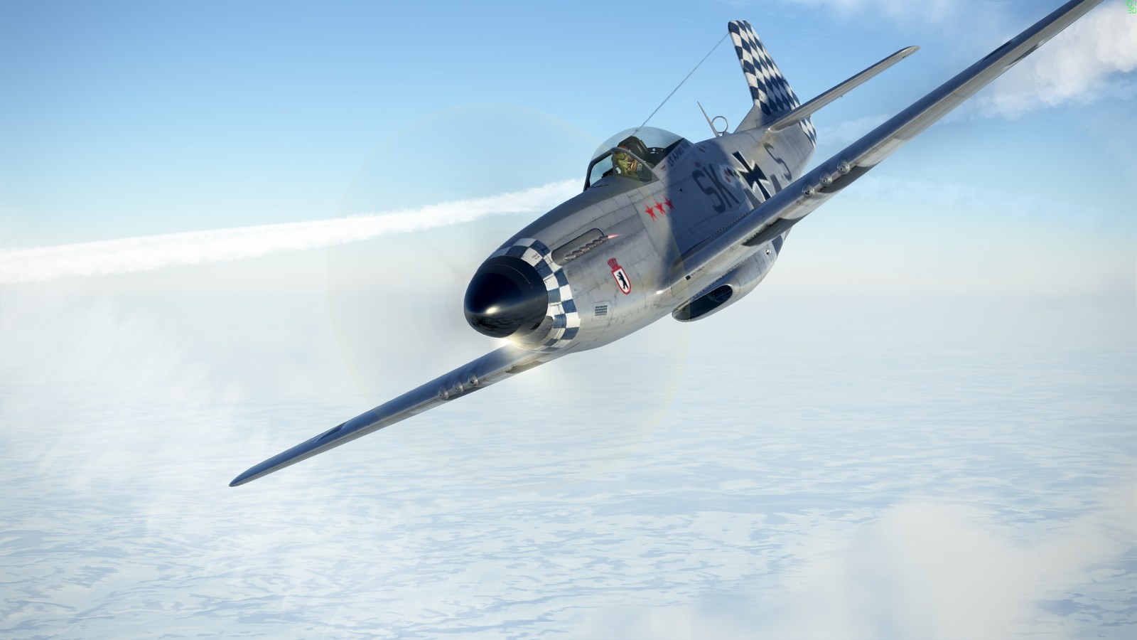 Post-War Fictitious Luftwaffe P-51