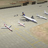 Static terrain objects - civil airliners