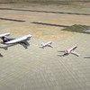 Static terrain objects - civil airliners