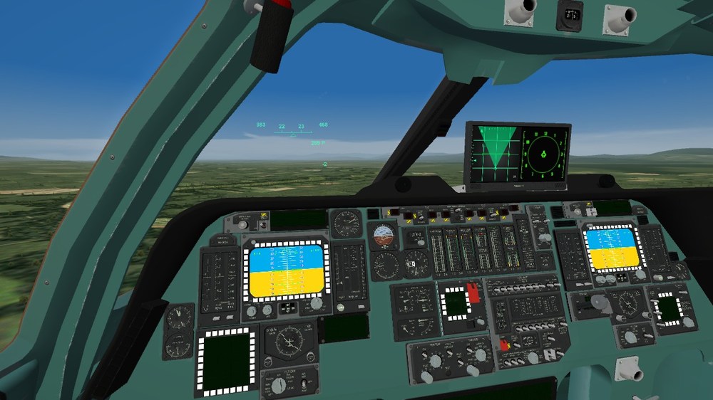 SU-34 Fullback Platypus cockpit