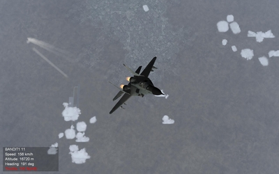 MIG HIGH    MiG 29 over Damascus